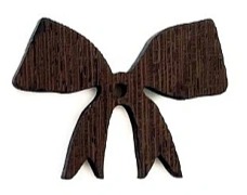 Dřevěná vánoční ozdoba MAŠLE - 5ks