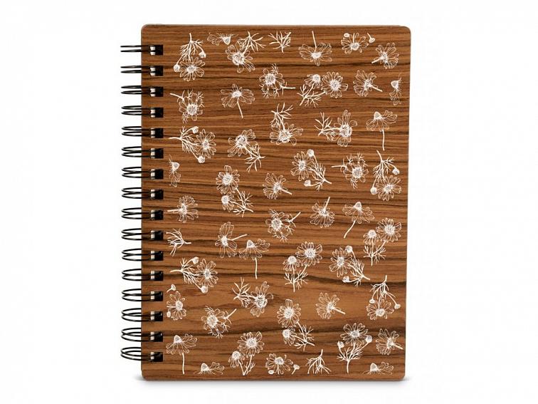 Dřevěný zápisník HEŘMÁNEK