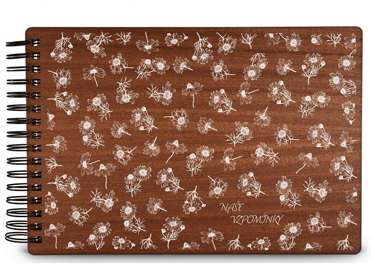 Dřevěné fotoalbum HEŘMÁNEK