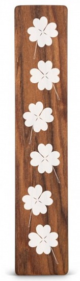 Dřevěná záložka do knížky ČTYŘLÍSTEK