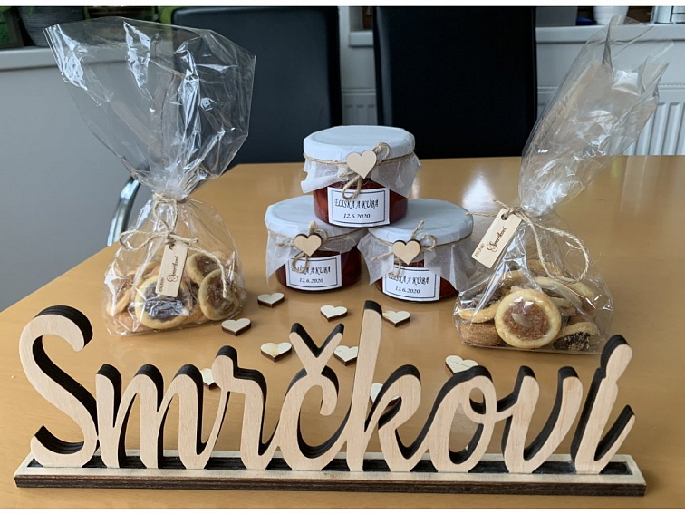 Dřevěná jmenovka PSACÍ