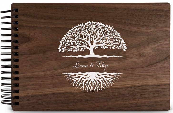 Dřevěné fotoalbum STROM