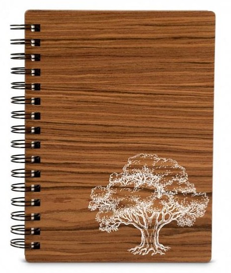 Dřevěný zápisník STROM