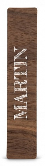 Dřevěná záložka do knížky JMÉNO