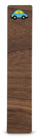 Dřevěná záložka do knížky AUTÍČKO