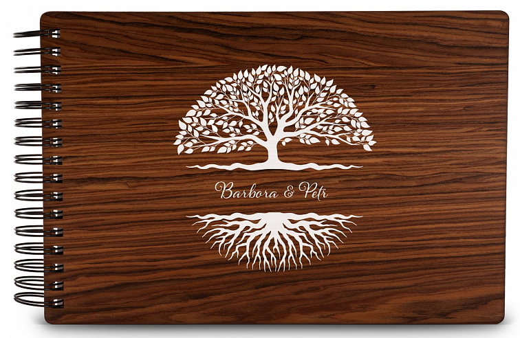 Dřevěné fotoalbum STROM