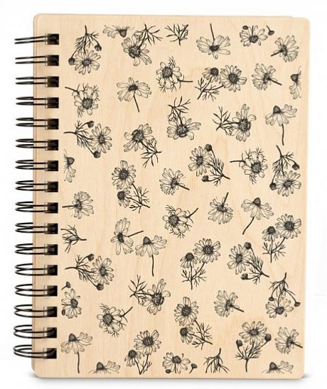 Dřevěný zápisník HEŘMÁNEK