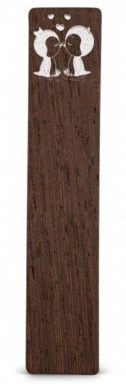 Dřevěná záložka do knížky TUČŇÁCI