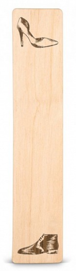 Dřevěná záložka do knížky PÁN A PANÍ