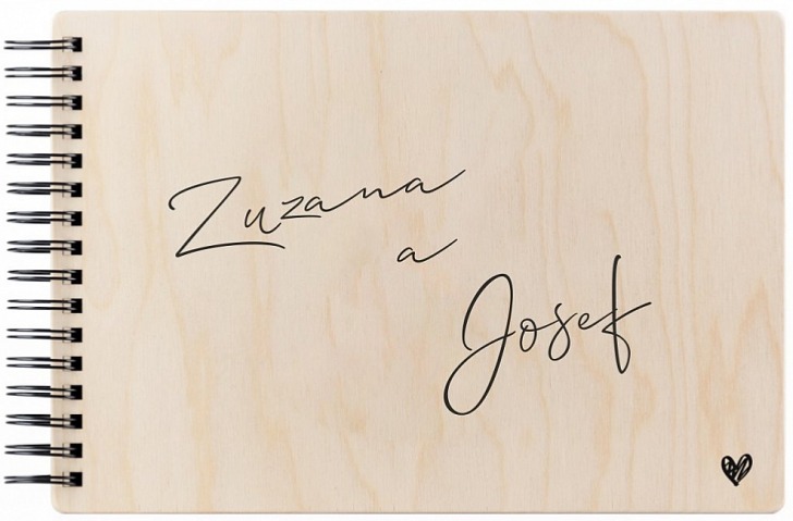 Dřevěné fotoalbum ELEGANT