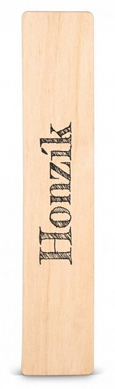 Dřevěná záložka do knížky JMÉNO