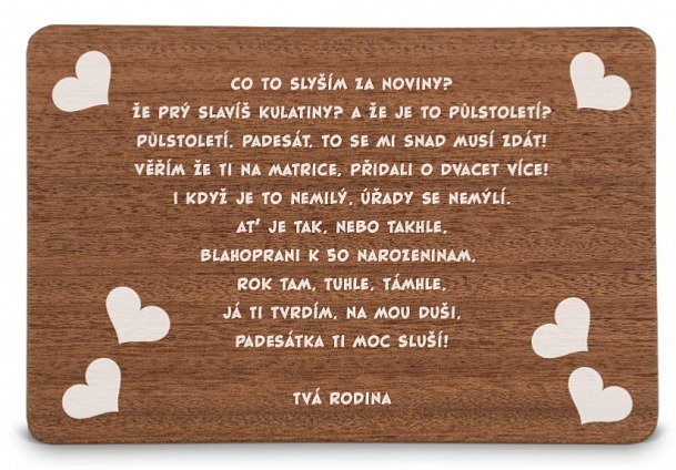 Svatební přání SRDCE