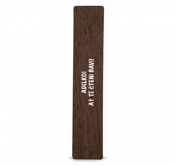 Dřevěná záložka do knížky NATURE