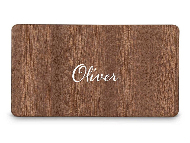 Dřevěná zasedací kartička - STROM