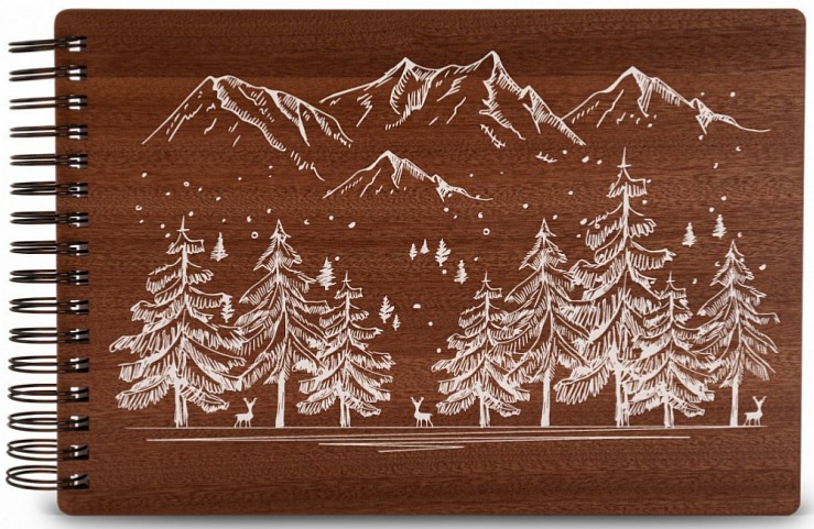 Dřevěné fotoalbum HORY