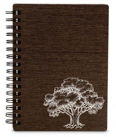 Dřevěný zápisník STROM