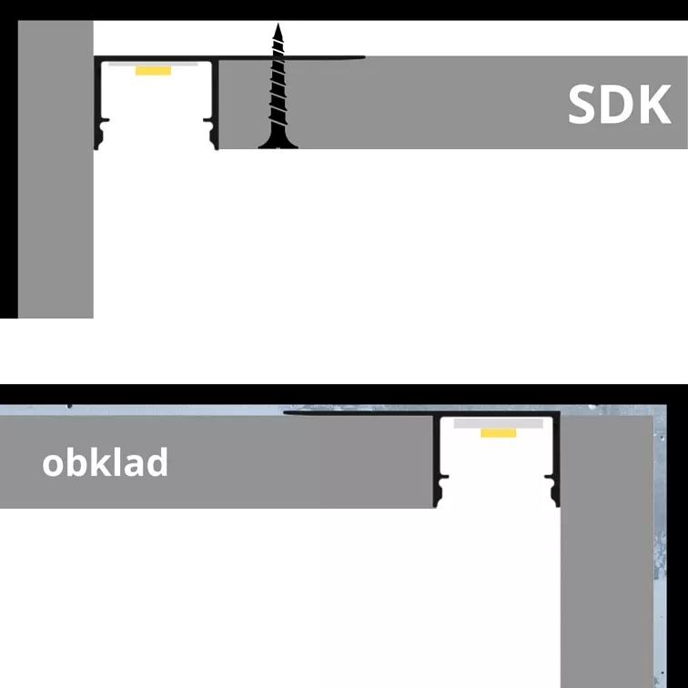 LED lišta SDK 8