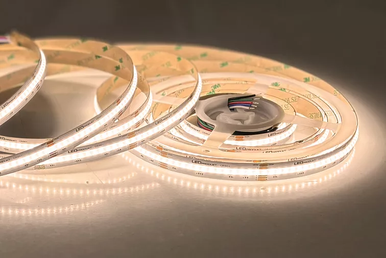 5m PROFI LED pásek 896LED/m COB 16W/m RGB-W (RGB+teplá bílá) IP20 24V