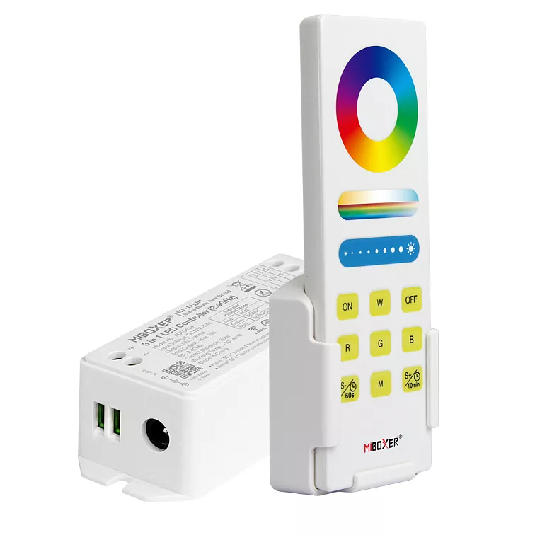 LED RGB / RGBW / RGB Dual White 3 in 1 ovladač dotykový RF3 - 2,4GHz