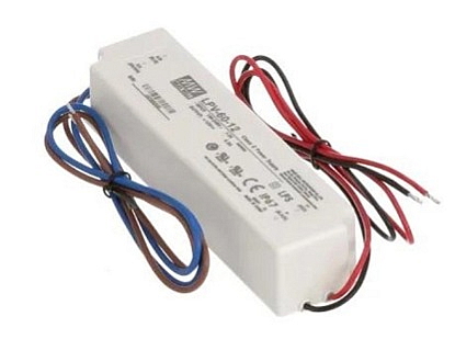 LED napájecí zdroj 60W, 12V, IP67 - Voděodolný MEAN-WELL