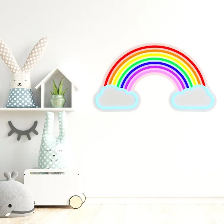 LED neon - Duha 45x25cm