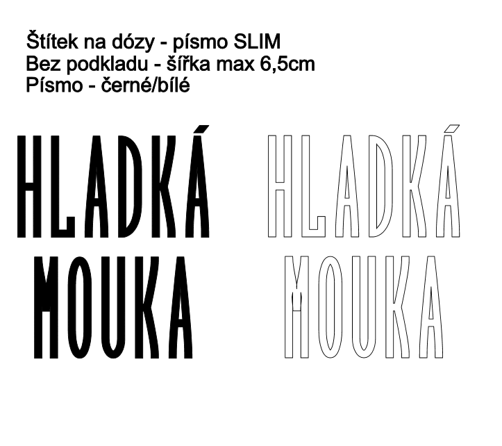 Ako vyrábame menovky?