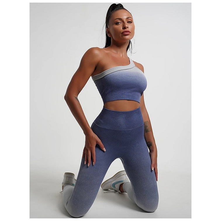 Push-up ombre legíny modré