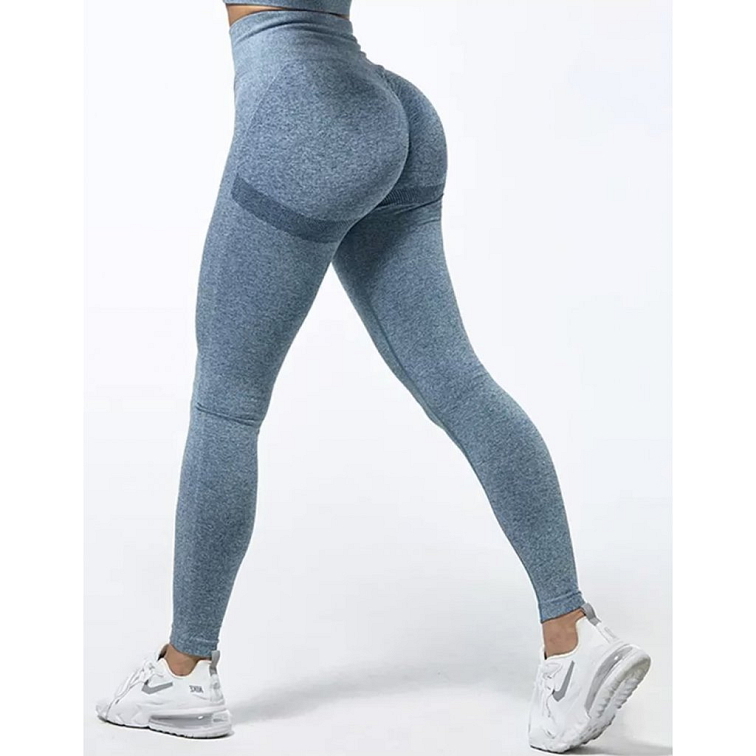 Modré push-up legíny