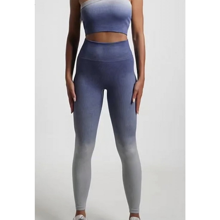 Push-up ombre legíny modré