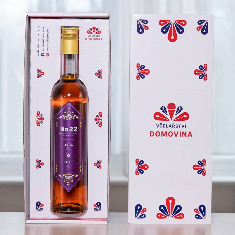 Medovina mandlová dárkové balení