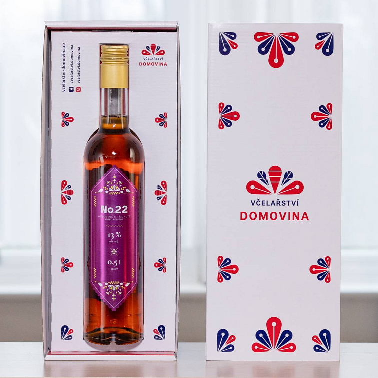 Medovina ořechová dárkové balení