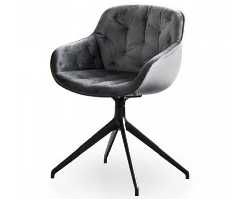 Otočné křeslo Igloo Soft, židle, kov, variabilní potah, CS1874-MTO