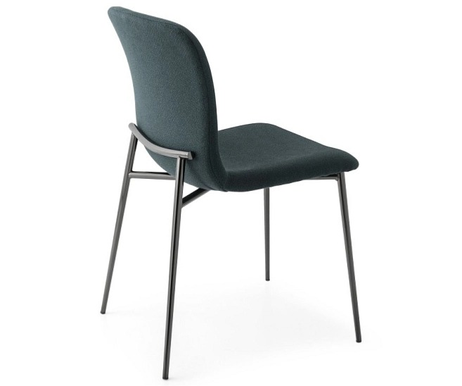 Jídelní židle Love, kov, variabilní potah, CS1885-MTO