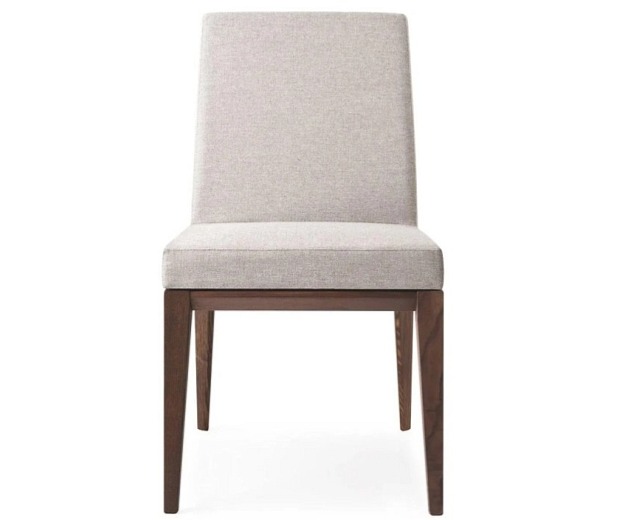 Jídelní židle Bess Low, dřevo, variabilní potah, CS1463-MTO