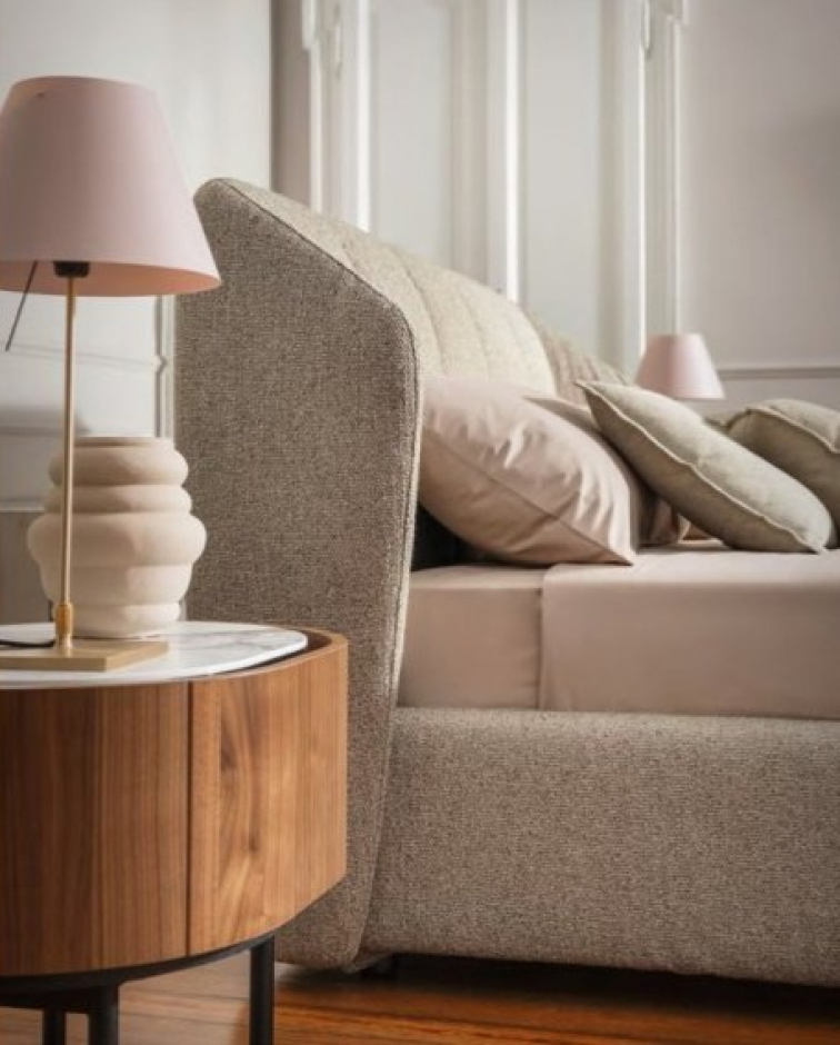 Čalouněná postel Jill, včetně roštu 180x200 cm, CS6206