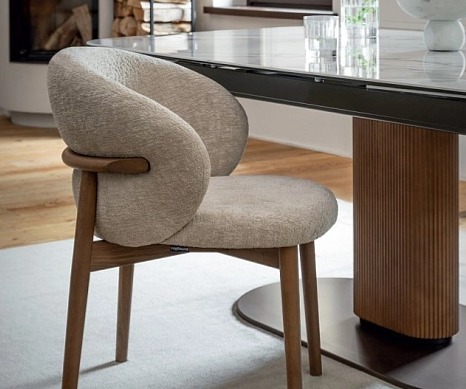 Jídelní židle Oleandro, polokřeslo, dřevo, CS2226