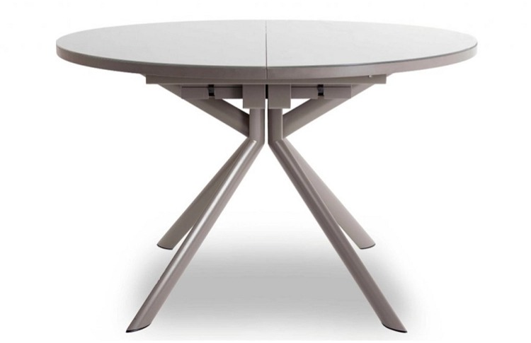 Kulatý jídelní stůl Giove, rozkládací, O120 cm, sklokeramika, CB4739-D 120