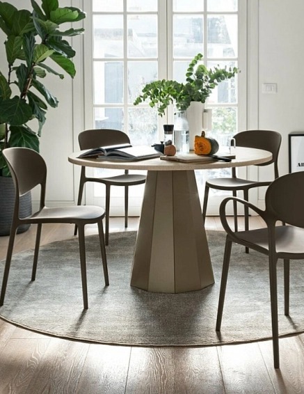 Kulatý stůl Dix, O90 cm, CB4804-FD 90