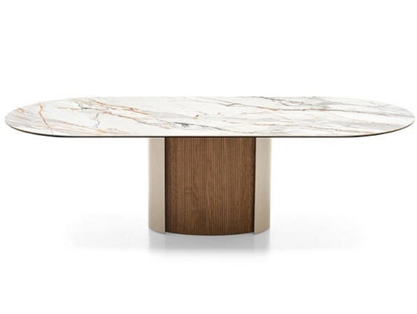 Oválný stůl Yoroi, 199x100 cm, CS4150-FB 200