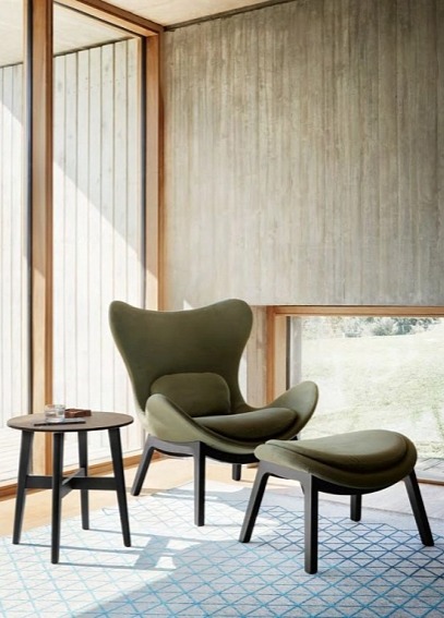 Křeslo Lazy Wood, dřevěná báze, CS3373-W 1310 - MTO