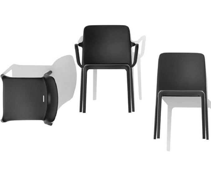 Jídelní židle Bayo, plast, CB1983