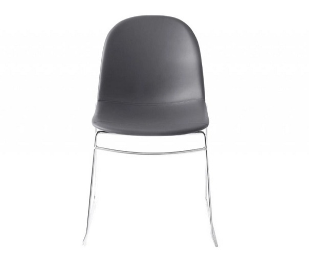 Stohovatelná židle Academy, kov, umělá kůže Ekos, CB1696