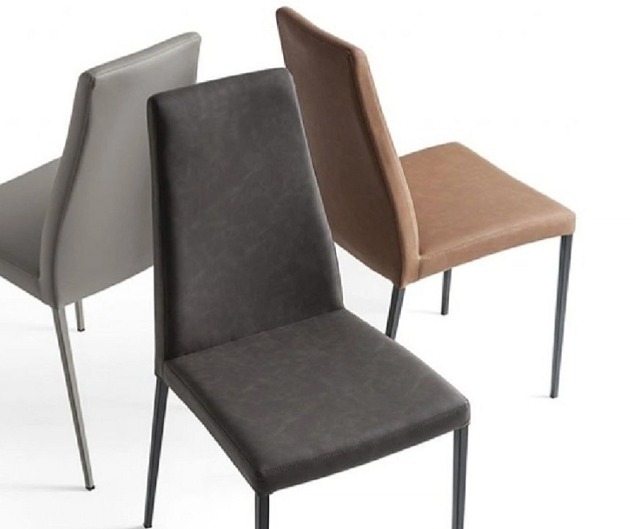 Jídelní židle Aida Soft, umělá kůže, CS1452-SK