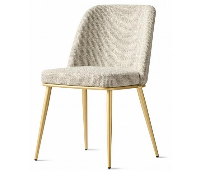 Jídelní židle Foyer, kov, variabilní potah, CS1896-MTO