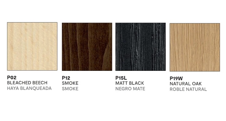 Barová židle Basil Wood, dřevo, plast, CS1495