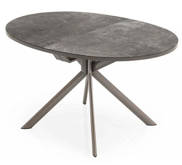 Oválný stůl Giove, 140x100 cm až 190x100 cm, keramika, CB4739-E 140