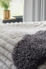 Polštář Wooly Grey, 45x45 cm, šedý