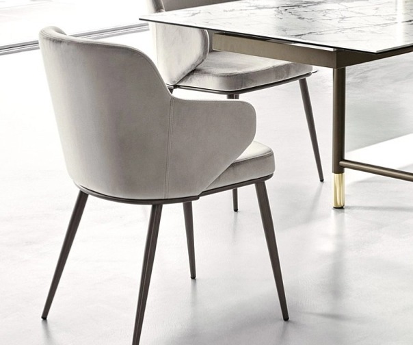 Židle s područkami Foyer, kov, variabilní potah, CS1898-MTO