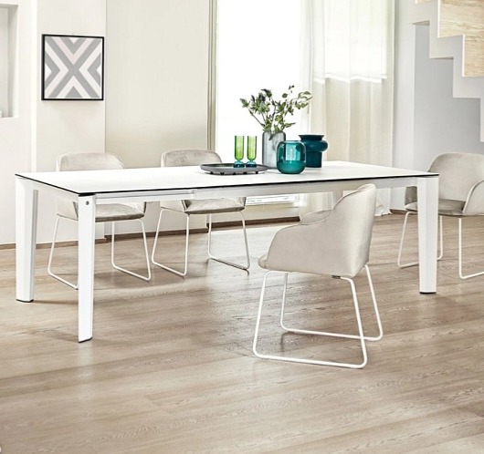 Rozkládací jídelní stůl Delta Ceramic, CS4097-R