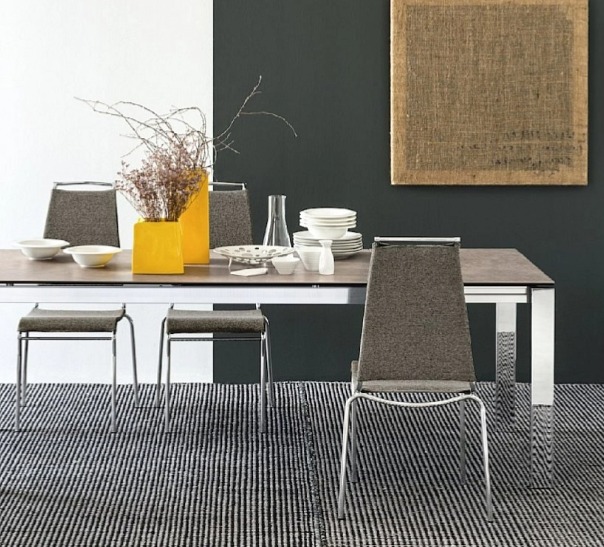 Rozkládací stůl Baron Ceramic, sklokeramika, CB4010-R